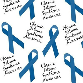 Chronic Fatigue Syndrome CFS Awareness Ribbons