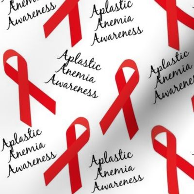 Aplastic Anemia Awareness Ribbons
