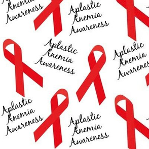 Aplastic Anemia Awareness Ribbons