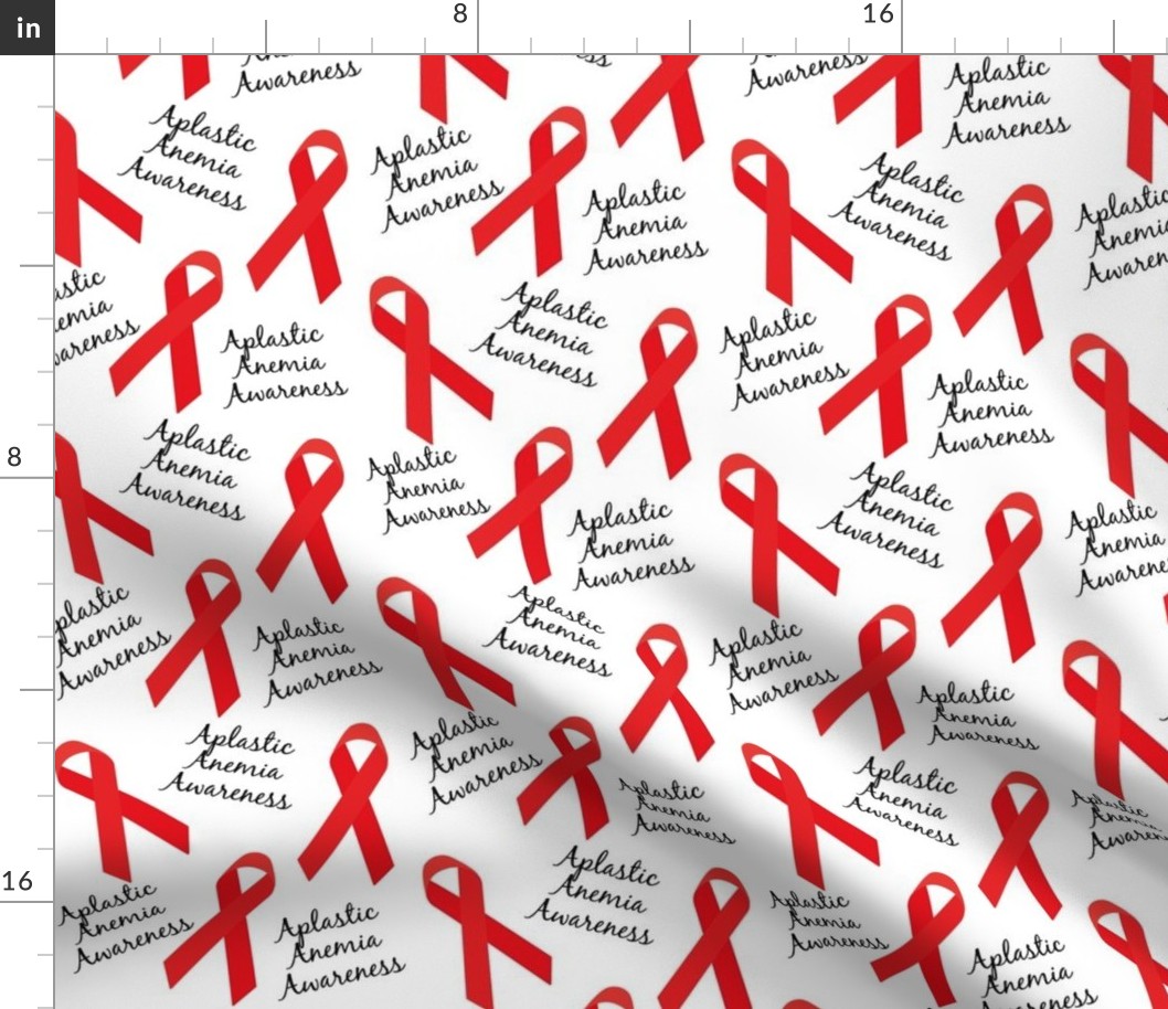 Aplastic Anemia Awareness Ribbons