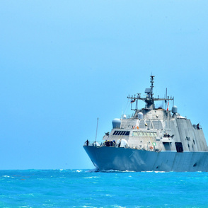 70-10 The Freedom-variant littoral combat ship USS Detroit