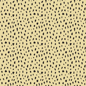 Cheetah spots yellow