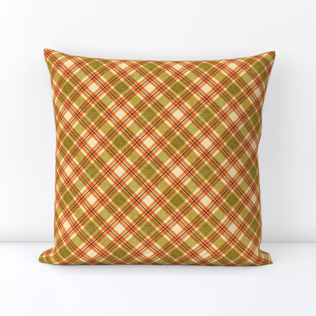 Fall Plaid with Texture 1 - small scale