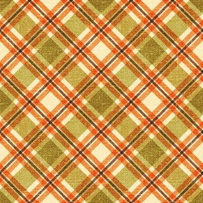 Fall Plaid with Texture 1 - small scale