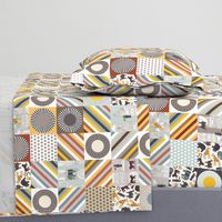 urban jungle cheater quilt squares