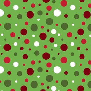 Christmas Polka Dots