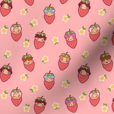 BTS Strawberry Patch (Pink)
