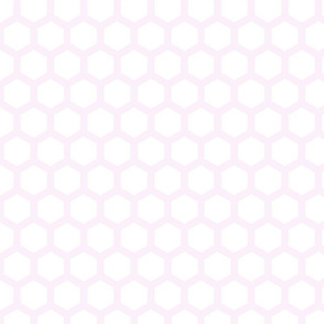 light pink hexagon