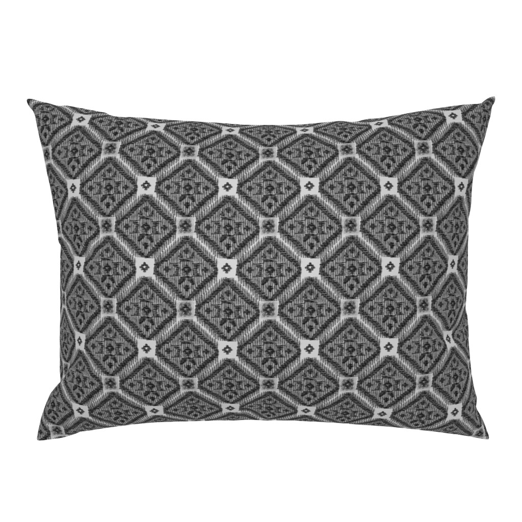 Tsalagi Basket Weaving Pattern -Gray