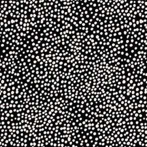 Little tiny cheetah spots sweet boho basic spots animal inspired minimal nursery print black coral pink SMALL