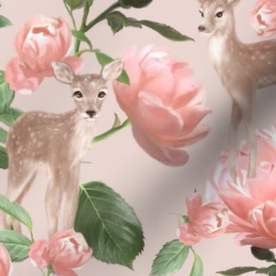 Deers & Roses