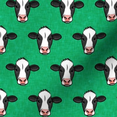 Holstein-Friesian  cows on green - farming - LAD20