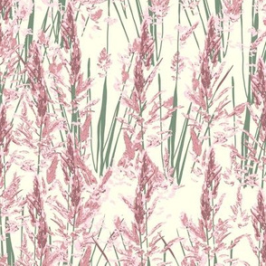 Pink Grasses