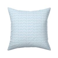 Beach nautical artistic small white sailboats waves light blue white