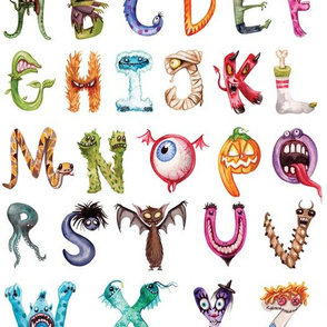 monster alphabet