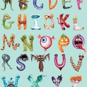monster alphabet // 130-2