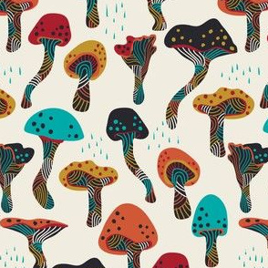 Groovy Mushrooms 