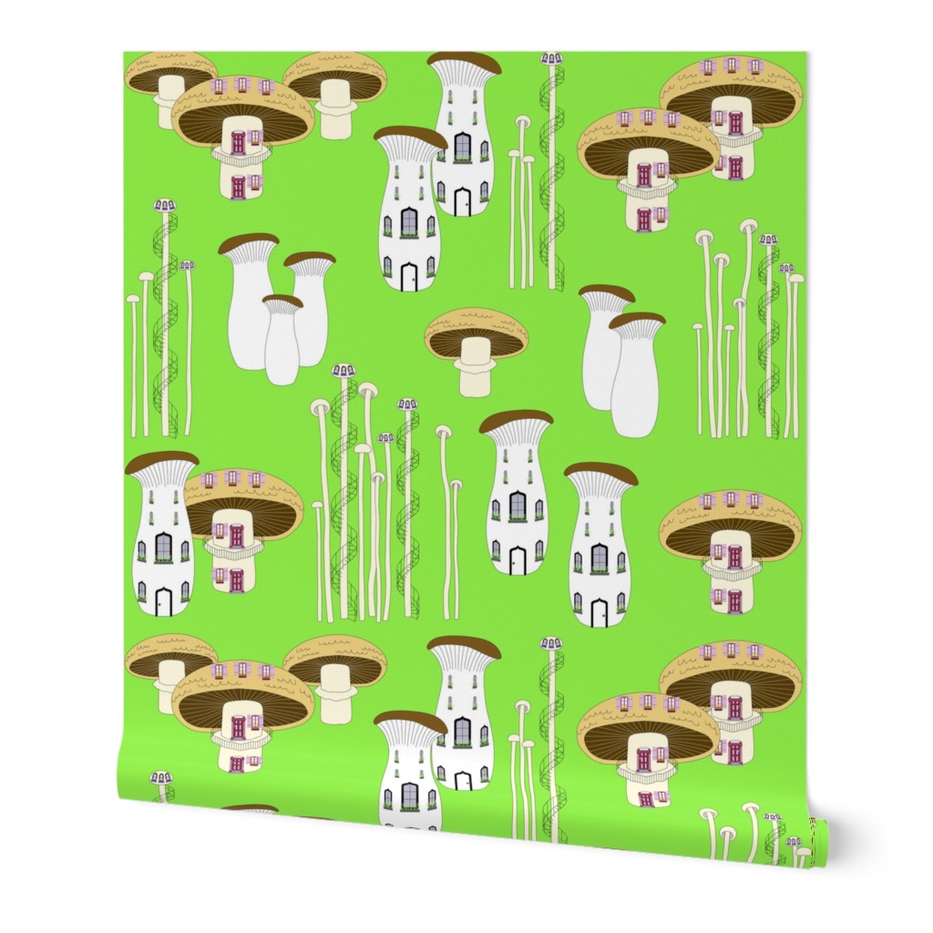 Mushroom Houses Springtime 2020