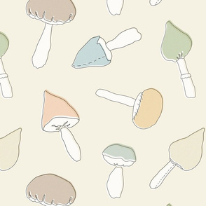 Cecilia-Rossi-Spoonflower-Mushrooms-pattern