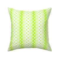 Medium bright green white gradient dots 