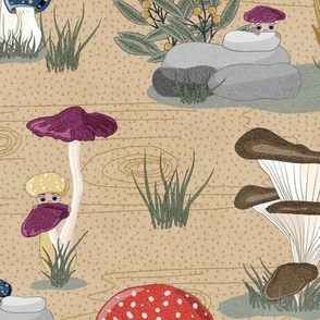 Bella Nora mushroom pattern