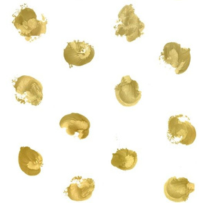 Golden Paint Dots