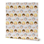 Golden Girls Faces - Large Gray