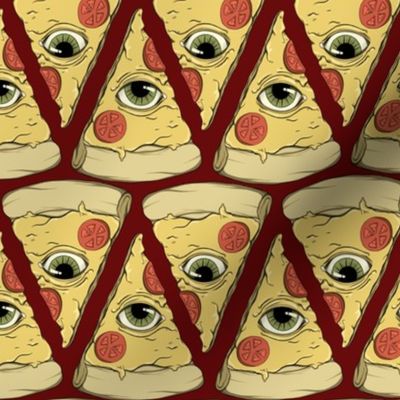 Illuminati Pizza red