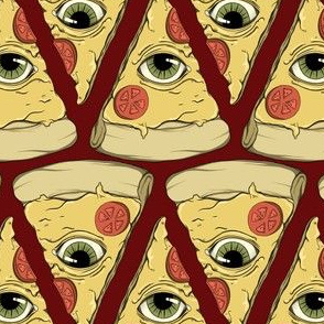 Illuminati Pizza red