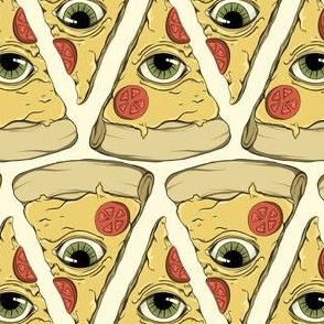 Illuminati Pizza white