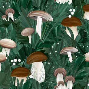 Woodland Mushrooms