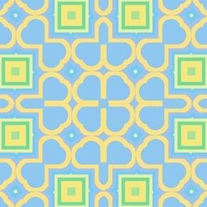 Blue Yellow Green Lattice