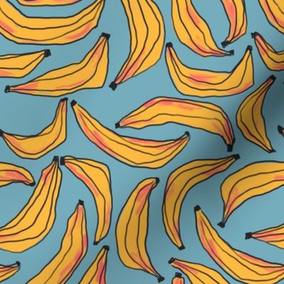 Abstract Banana Pattern