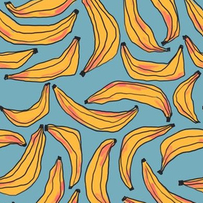 Abstract Banana Pattern