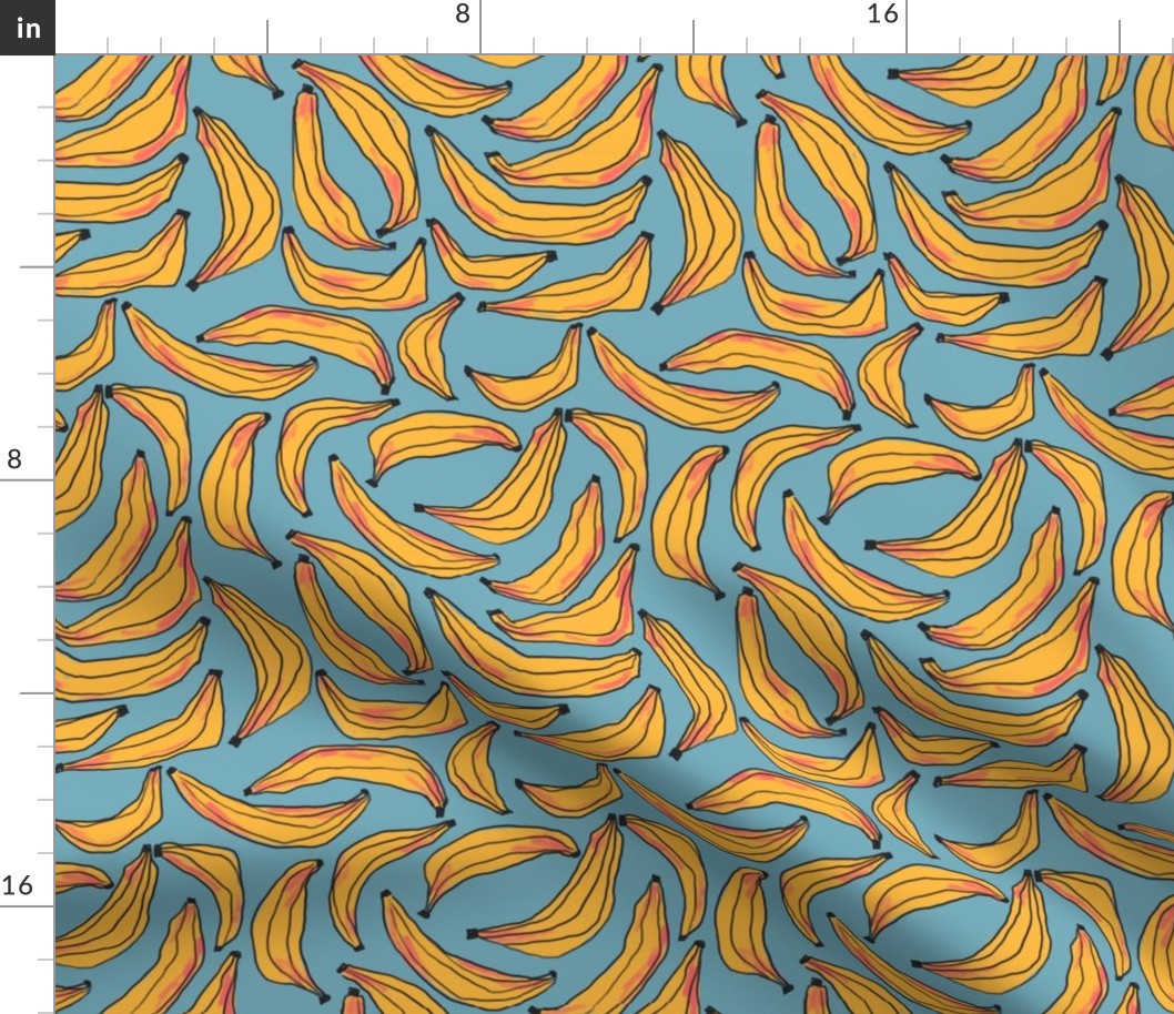 Abstract Banana Pattern