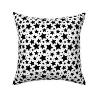 monochrome stars (small) 