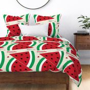 Watermelon Cut and Sew Pillow Panel