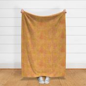 Animalia - Citrus Lime burlap - large scale