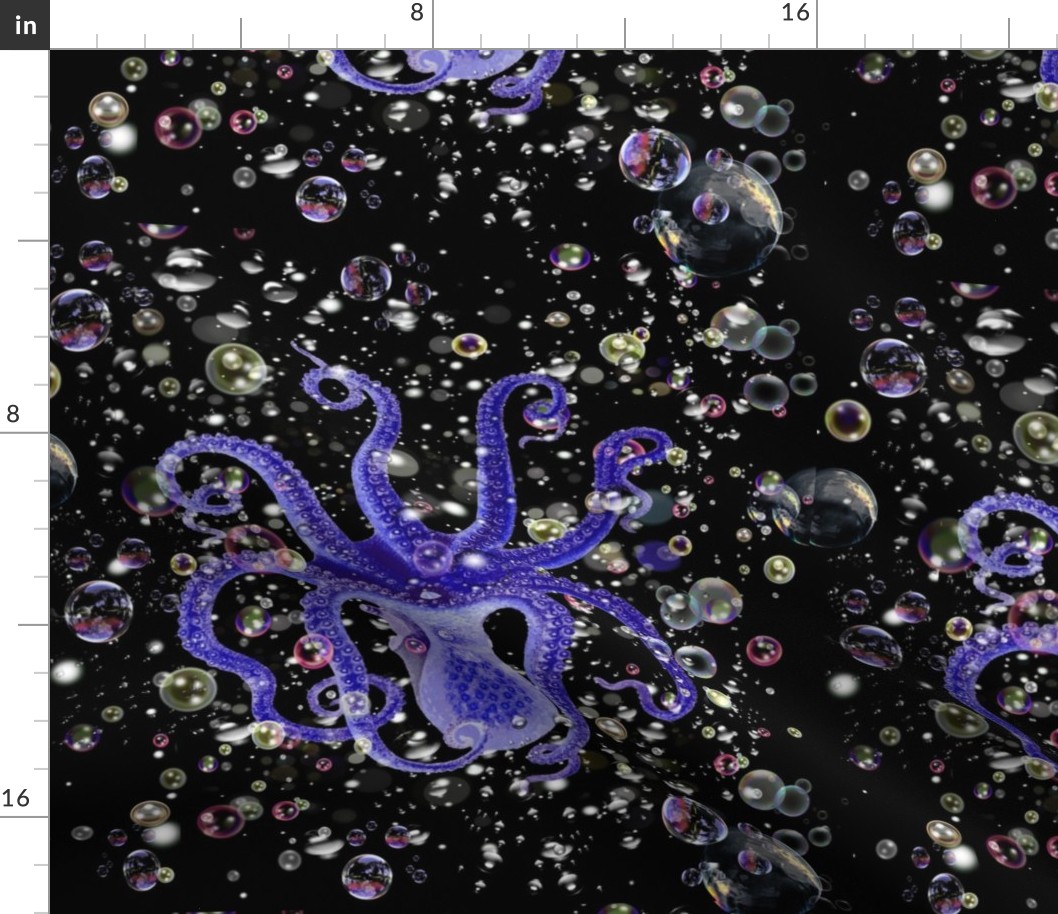 indigo octopus