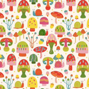 A Walk in the Mushroom Forest Brights