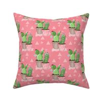 Cactus Cluster on Pink Triangles