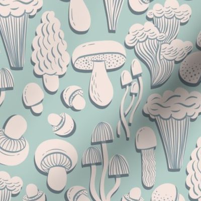 Funky Fungi-Aqua