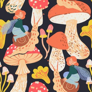 Mushrooms fairy