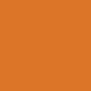 Pumpkin Orange solid colour
