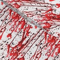 4 custom smaller blood splatter no hands horror Halloween