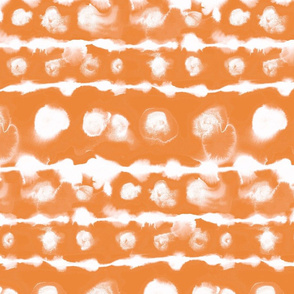 Dye Dot Stripe Orange Large Scale