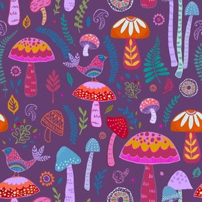 Magical Mushroom Garden