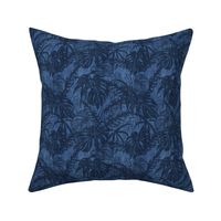 Tropical Blue Jeans Design Dark Smaller