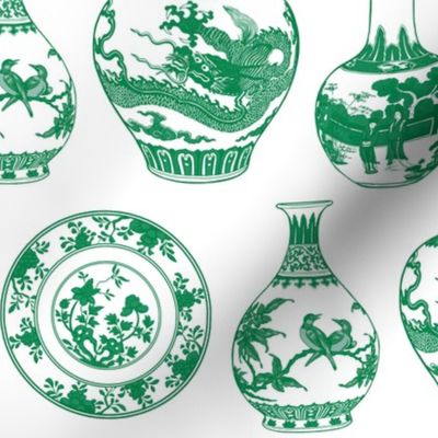 Green Chinaware - Small