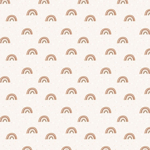 small // boho Rainbow Brown Rust Red and Pink girls wallpaper (FOUR)